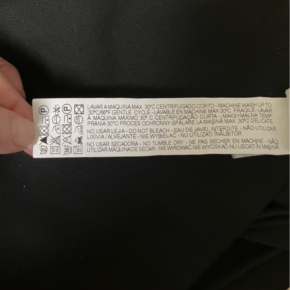 Zara Basics Black Sheath Dress - Picture 8 of 9